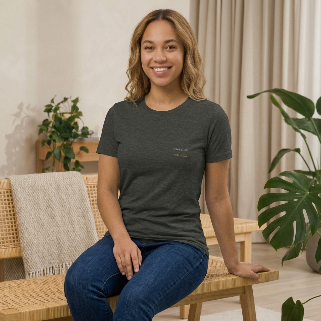 Women - T-Shirt - Ouro e Prata