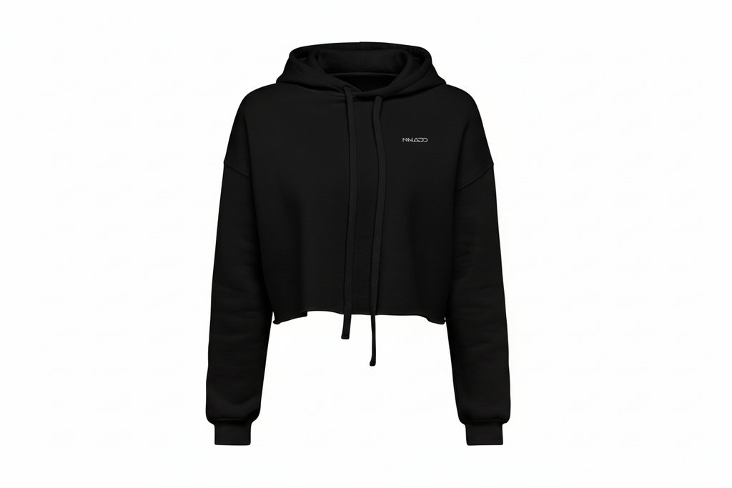 Woman - Crop Hoodie - Oliveira